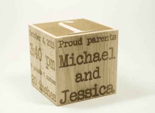 Wooden Baby Block