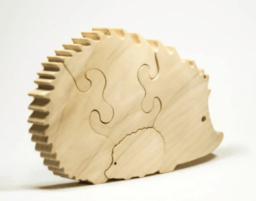 Wooden Hedgehog Puzzle