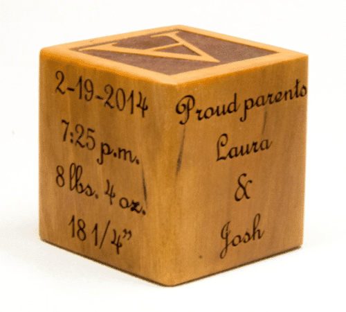 Wooden Baby Block