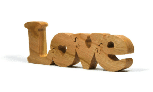 Valentine's Day Wooden Puzzle