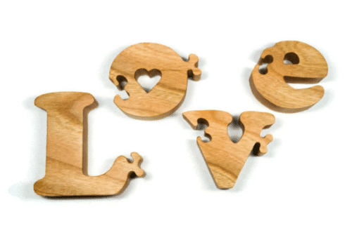 Valentine's Day Wooden Puzzle