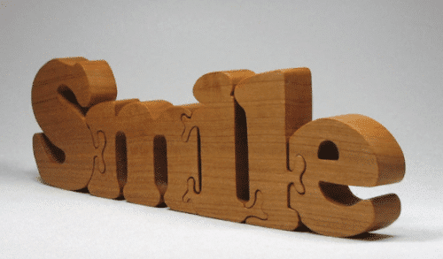 Smile Wooden Puzzle