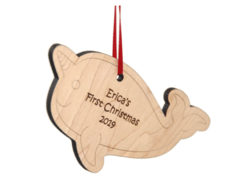 Narwhal Ornament