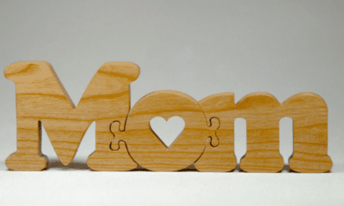 Mother's Day Wooden Puzzle