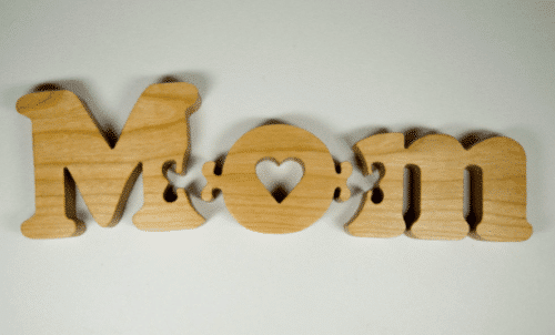 Mother's Day Wooden Puzzle