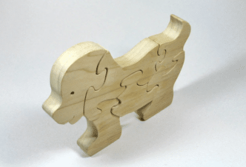 Wooden Puppy Dog Puzzle