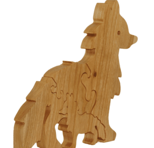 Wooden Fox Puzzle