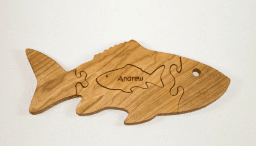 Wooden Fish Puzzle