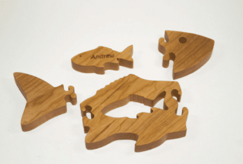 Wooden Fish Puzzle