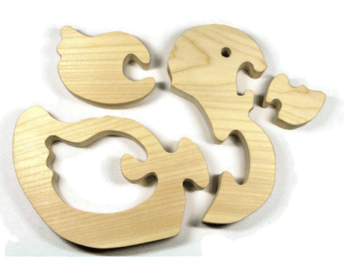 Wooden Duck Puzzle