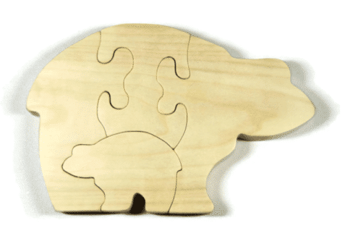 Wooden Bear Puzzle