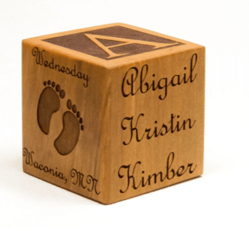 Wooden Baby Block