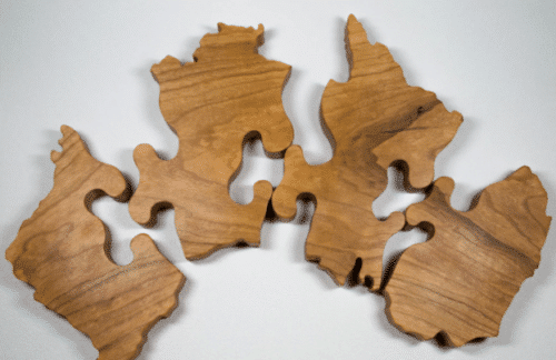 Wooden Australia Puzzle