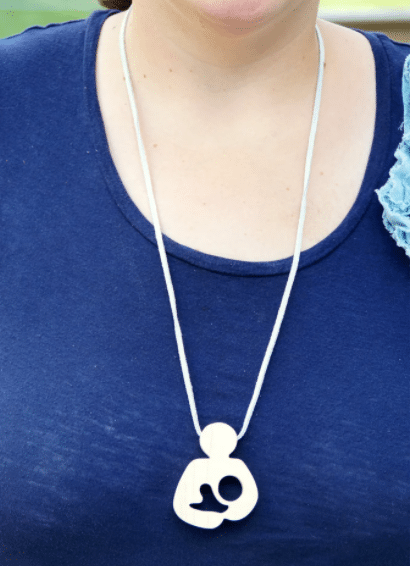 Wooden Mother Teether Necklace