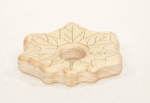 Wooden Leaf Teether