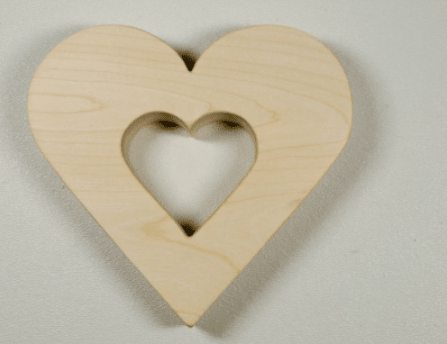 Wooden Heart Teether