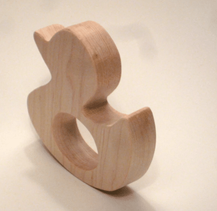 Wooden Duck Teether