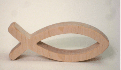 Wooden Christian Teether