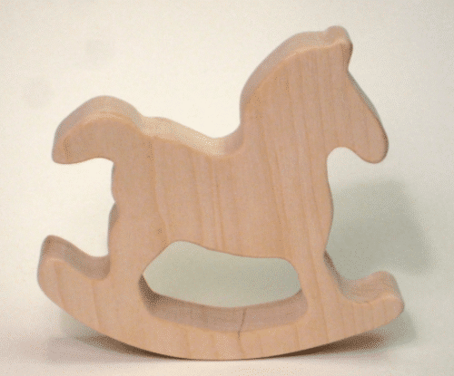 Wooden Horse Teether