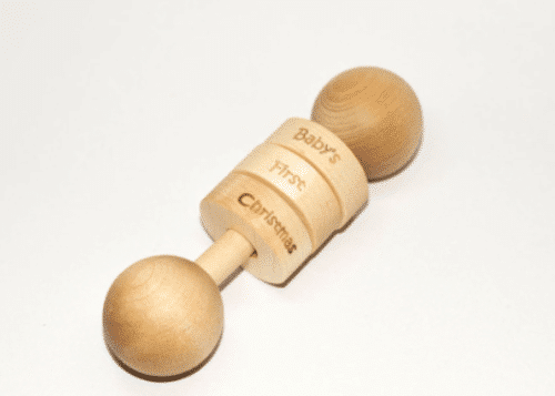 Wooden Baby Rattle