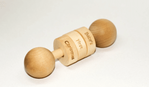 Wooden Baby Rattle